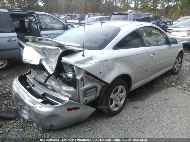 1G2AL18H097234708 - 2009 PONTIAC G5 SILVER photo 4