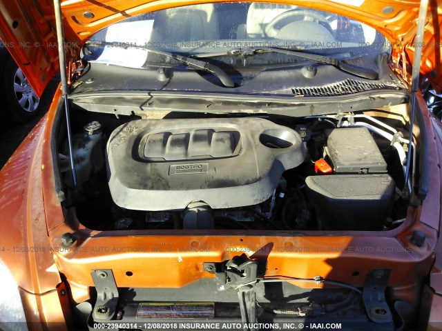 3GNDA13D47S620914 - 2007 CHEVROLET HHR LS ORANGE photo 10