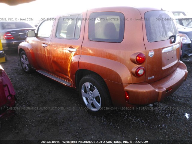 3GNDA13D47S620914 - 2007 CHEVROLET HHR LS ORANGE photo 3