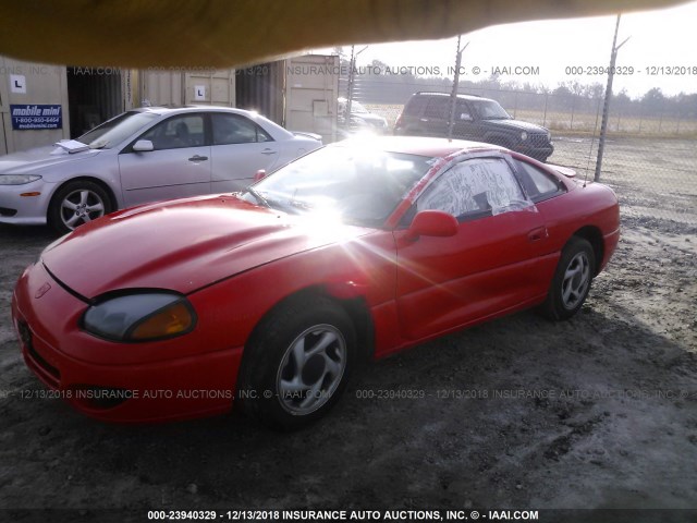 JB3AM54J9RY009921 - 1994 DODGE STEALTH R/T LUXURY RED photo 2