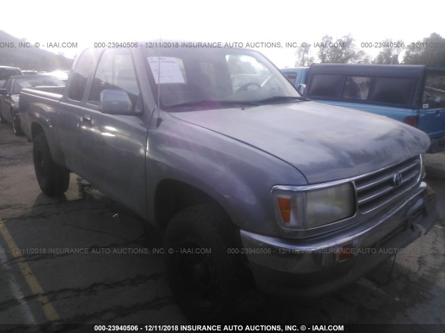 JT4TN14D1T0017914 - 1996 TOYOTA T100 XTRACAB SR5 BLUE photo 1