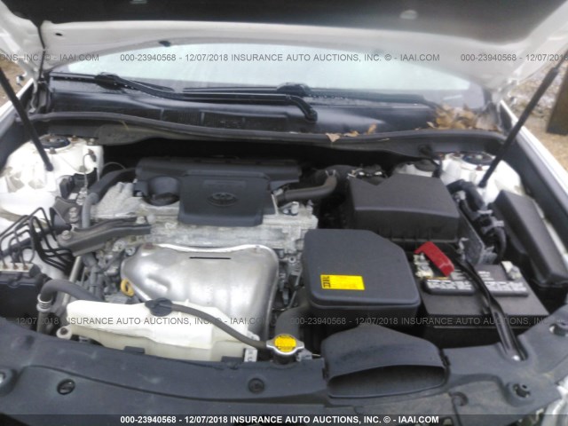 4T1BF1FKXDU670171 - 2013 TOYOTA CAMRY L/SE/LE/XLE 白色 照片 10