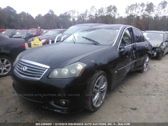 JNKAY01E48M602443 - 2008 INFINITI M35 SPORT BLACK photo 2