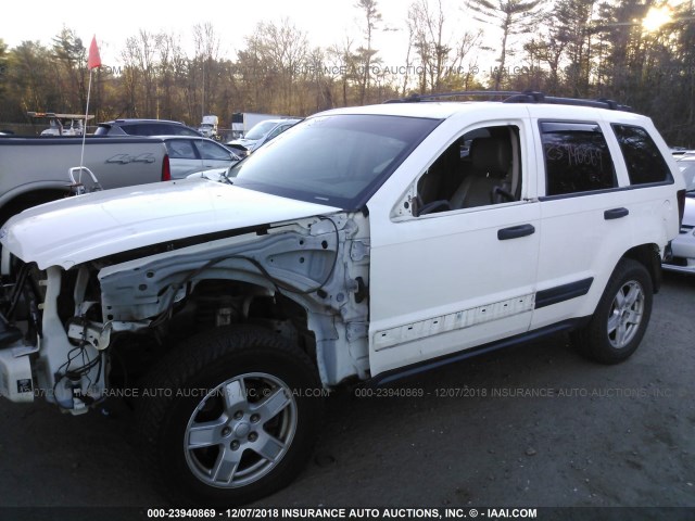 1J4HR48N15C504265 - 2005 JEEP GRAND CHEROKEE LAREDO/COLUMBIA/FREEDOM 白色 照片 6
