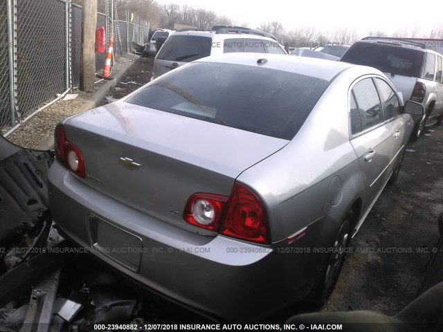 1G1ZG57B88F213710 - 2008 CHEVROLET MALIBU LS ვერცხლისფერი ფოტო 4