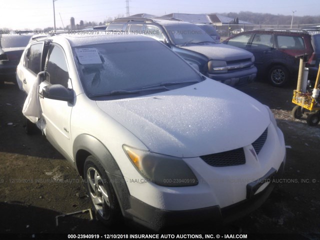 5Y2SL62804Z448889 - 2004 PONTIAC VIBE WHITE photo 1