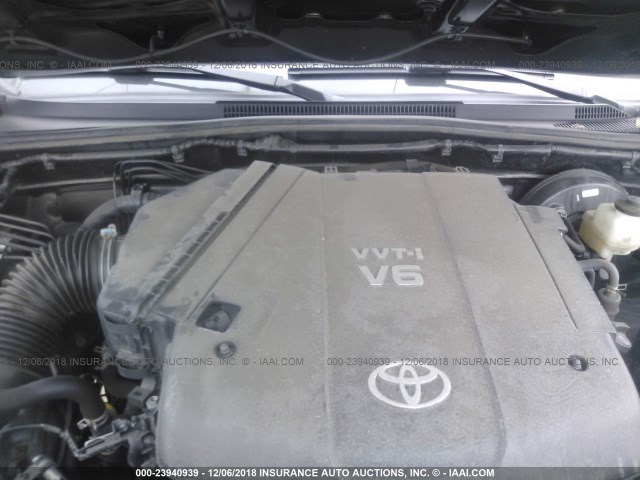 3TMLU4EN4DM114664 - 2013 TOYOTA TACOMA DOUBLE CAB 灰色 照片 10