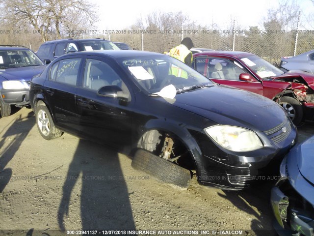 1G1AF5F59A7202677 - 2010 CHEVROLET COBALT 2LT BLACK photo 1