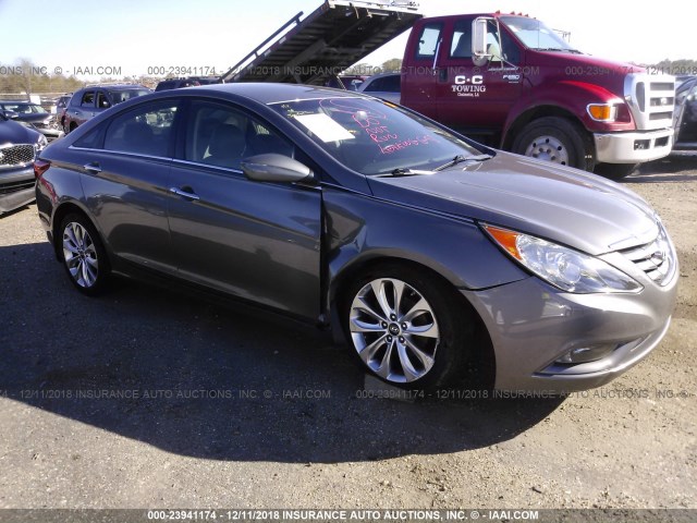 5NPEC4AB7CH439417 - 2012 HYUNDAI SONATA SE/LIMITED GRAY photo 1