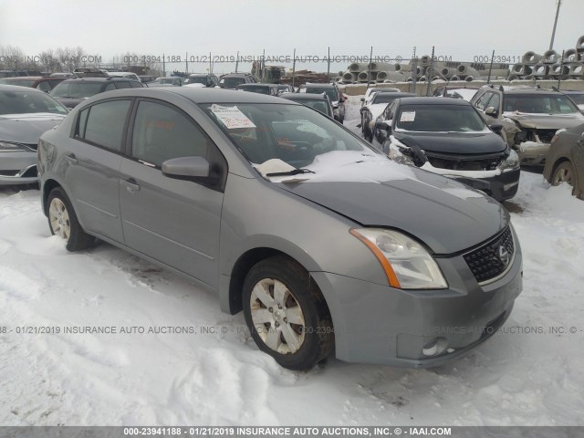 3N1AB61E88L624870 - 2008 NISSAN SENTRA 2.0/2.0S/2.0SL SILVER photo 1