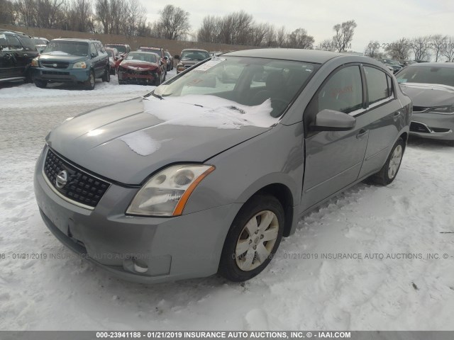 3N1AB61E88L624870 - 2008 NISSAN SENTRA 2.0/2.0S/2.0SL SILVER photo 2