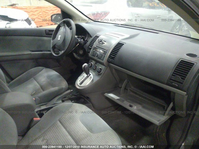 3N1AB61E88L624870 - 2008 NISSAN SENTRA 2.0/2.0S/2.0SL SILVER photo 5