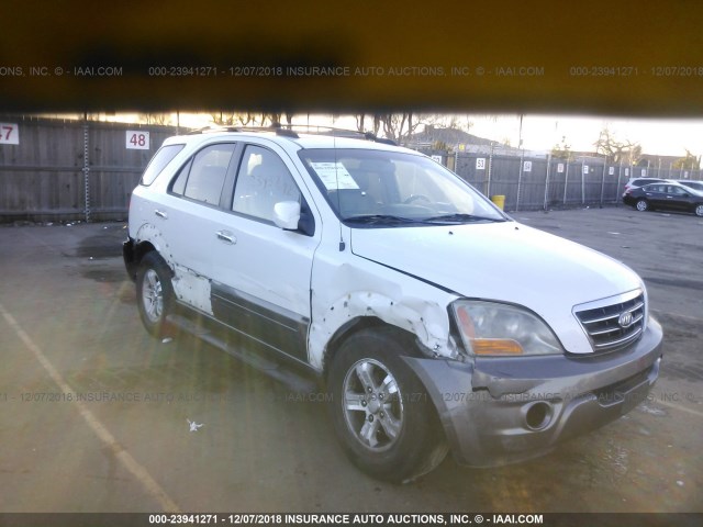 KNDJC736775754272 - 2007 KIA SORENTO EX/LX WHITE photo 1