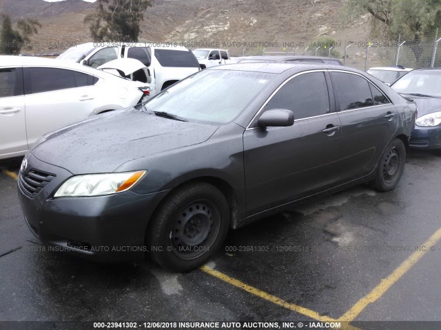 4T4BE46K98R037063 - 2008 TOYOTA CAMRY CE/LE/XLE/SE GRAY photo 2