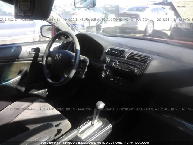 1HGEM22115L069573 - 2005 HONDA CIVIC DX VP Qırmızı foto 5