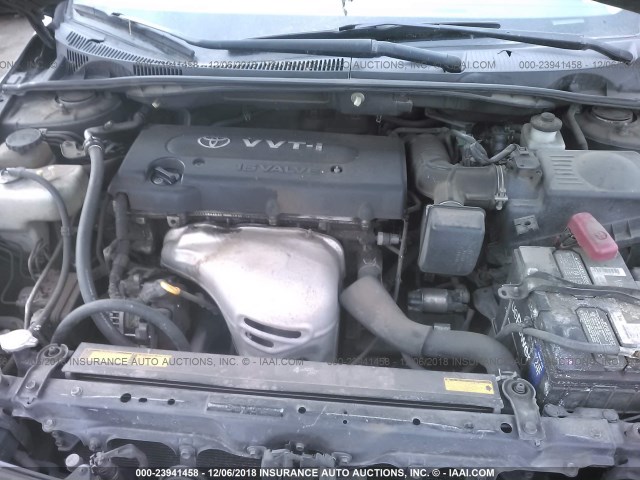 JTKDE177560137349 - 2006 TOYOTA SCION TC ნაცრისფერი ფოტო 10