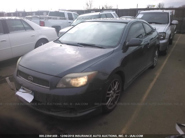 JTKDE177560137349 - 2006 TOYOTA SCION TC ნაცრისფერი ფოტო 2
