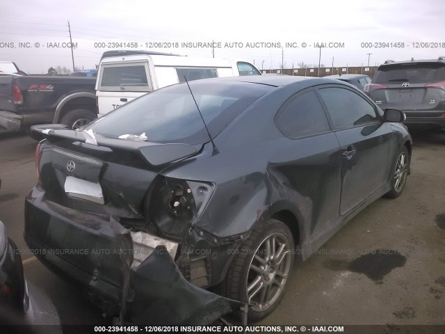 JTKDE177560137349 - 2006 TOYOTA SCION TC ნაცრისფერი ფოტო 4