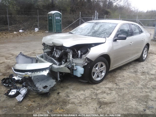 1G11B5SA4GF167463 - 2016 CHEVROLET MALIBU LIMITED LS GOLD photo 2