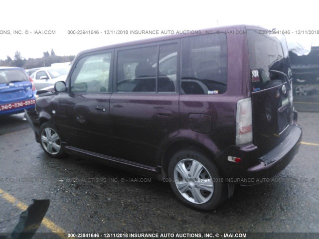 JTLKT324064052820 - 2006 TOYOTA SCION XB Tünd qırmızı foto 3