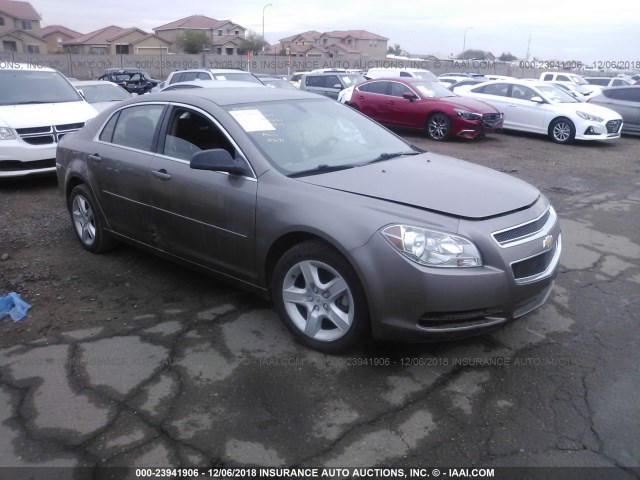 1G1ZB5E01CF247075 - 2012 CHEVROLET MALIBU LS GOLD photo 1