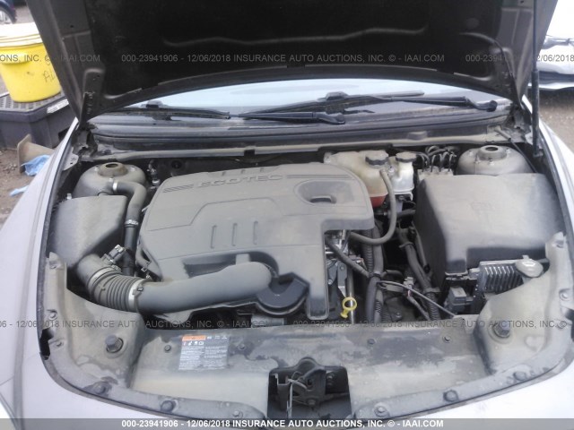 1G1ZB5E01CF247075 - 2012 CHEVROLET MALIBU LS GOLD photo 10