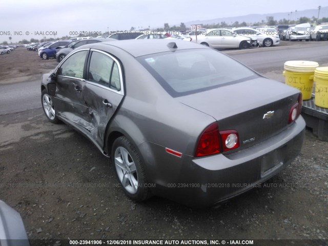 1G1ZB5E01CF247075 - 2012 CHEVROLET MALIBU LS GOLD photo 3