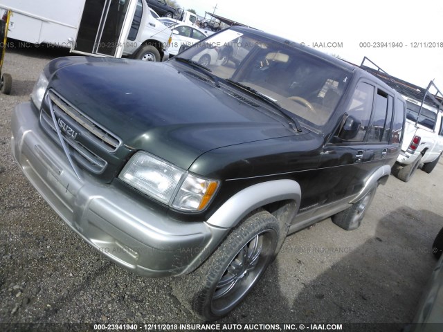 JACDS58X517J11791 - 2001 ISUZU TROOPER S/LS/LIMITED 绿色 照片 2