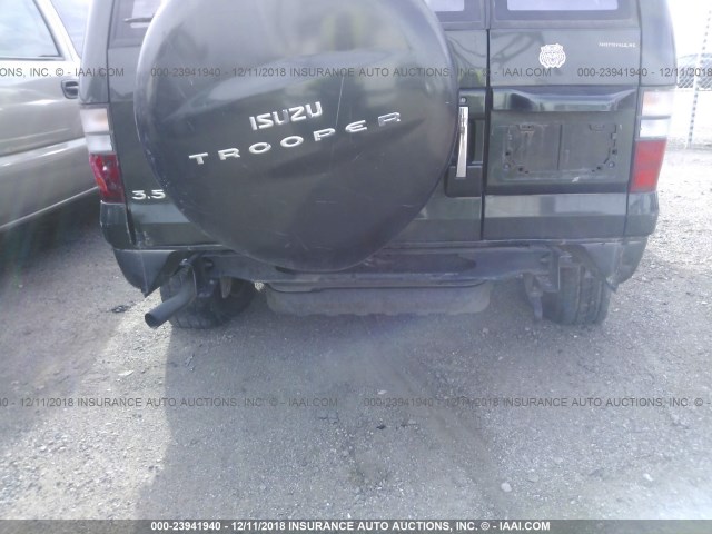 JACDS58X517J11791 - 2001 ISUZU TROOPER S/LS/LIMITED 绿色 照片 6