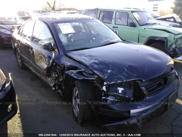 WVWMD23B4YP340964 - 2000 VOLKSWAGEN PASSAT GLS BLACK photo 1