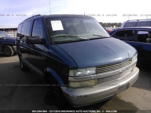 1GNDM19W11B106022 - 2001 CHEVROLET ASTRO BLUE photo 1