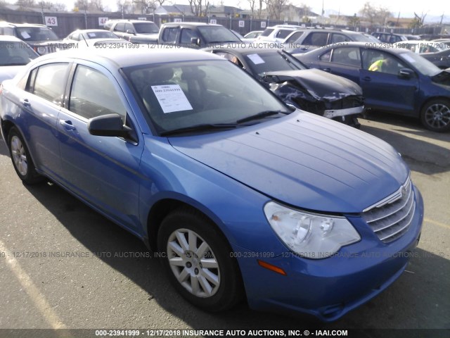 1C3LC46K98N210023 - 2008 CHRYSLER SEBRING LX BLUE photo 1