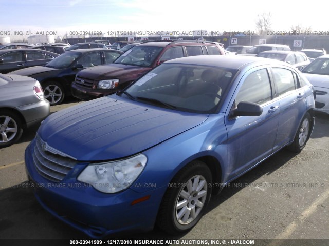 1C3LC46K98N210023 - 2008 CHRYSLER SEBRING LX BLUE photo 2