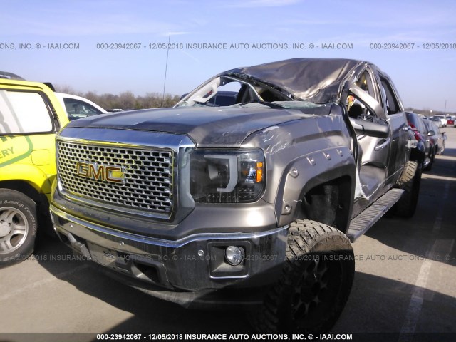 3GTP1UEC1FG208835 - 2015 GMC SIERRA C1500 SLE GRAY photo 2