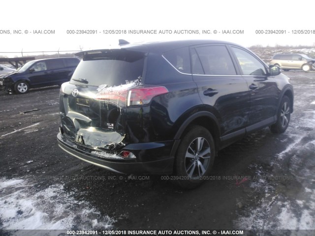 2T3RFREV6JW808249 - 2018 TOYOTA RAV4 ADVENTURE/XLE Mavi foto 4