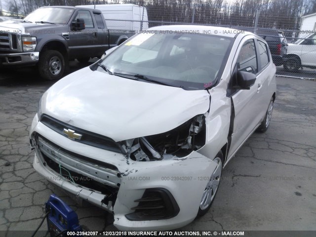 KL8CB6SA1GC575466 - 2016 CHEVROLET SPARK LS CREAM photo 6