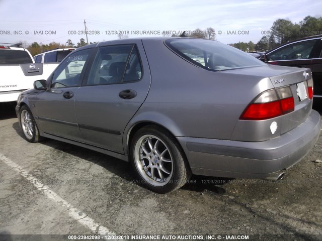 YS3EH48G613024920 - 2001 SAAB 9-5 AERO GRAY photo 3