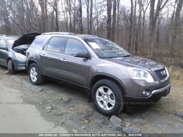 1GKKVPEDXCJ387562 - 2012 GMC ACADIA SLE BROWN photo 1