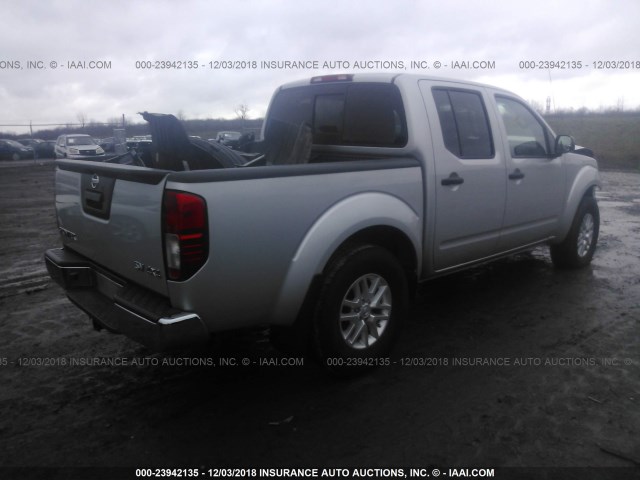 1N6AD0EV4JN713112 - 2018 NISSAN FRONTIER S/SV/SL/PRO-4X SILVER photo 4