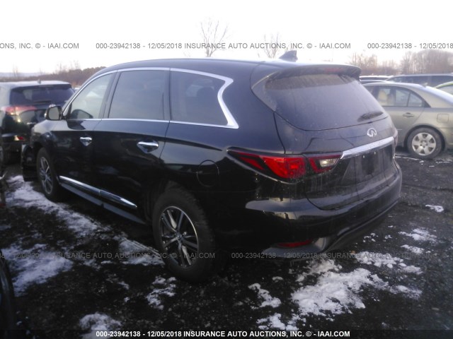 5N1DL0MMXKC511492 - 2019 INFINITI QX60 LUXE/PURE BLACK photo 3