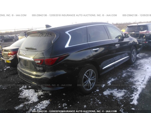 5N1DL0MMXKC511492 - 2019 INFINITI QX60 LUXE/PURE BLACK photo 4