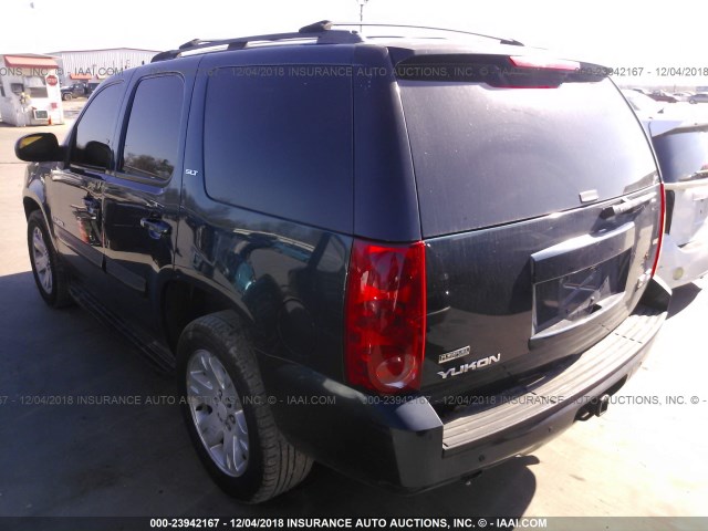 1GKFC13057R318564 - 2007 GMC YUKON BLUE photo 3