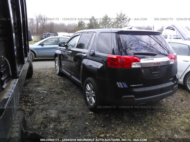 2GKFLREK7C6193280 - 2012 GMC TERRAIN SLE BLACK photo 3