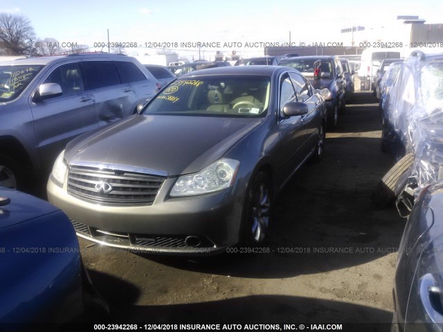 JNKAY01F46M257453 - 2006 INFINITI M35 Champagne photo 2