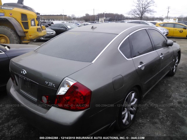 JNKAY01F46M257453 - 2006 INFINITI M35 Champagne photo 4