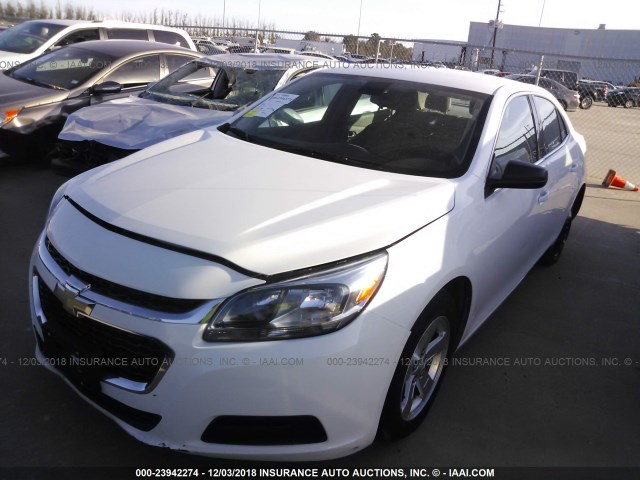 1G11A5SA3GU160941 - 2016 CHEVROLET MALIBU LIMITED LS 白色 照片 2