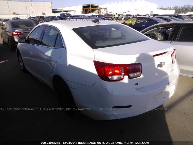 1G11A5SA3GU160941 - 2016 CHEVROLET MALIBU LIMITED LS WHITE photo 3