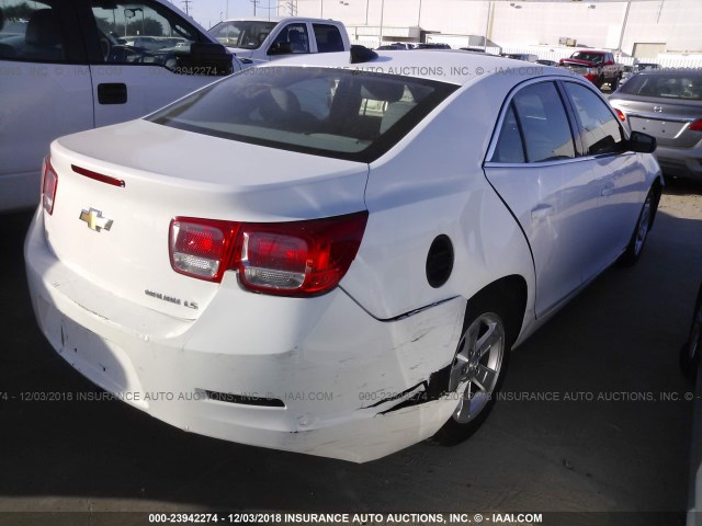 1G11A5SA3GU160941 - 2016 CHEVROLET MALIBU LIMITED LS WHITE photo 4