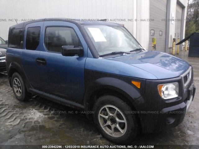 5J6YH28676L004824 - 2006 HONDA ELEMENT EX BLUE photo 1