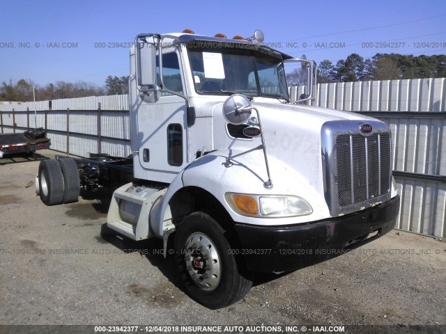 2NPLHZ7X47M734501 - 2007 PETERBILT 335 WHITE photo 1